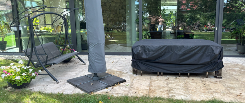 Fläche vor der Reinigung
